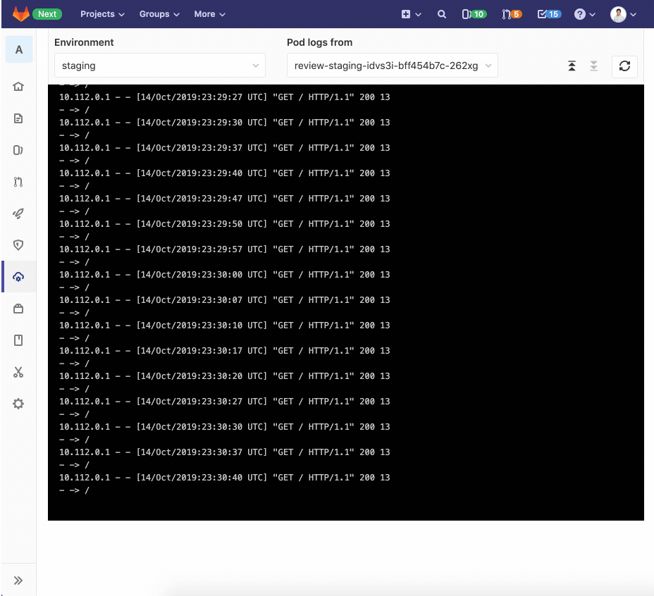 View Pod Logs from Any Environment