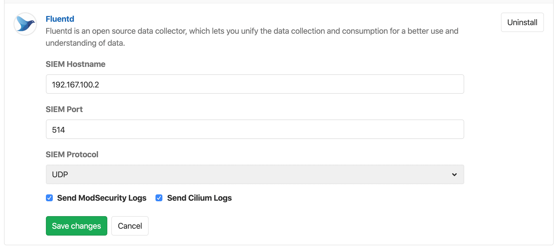 Web Application Firewall (WAF) SIEM Integration