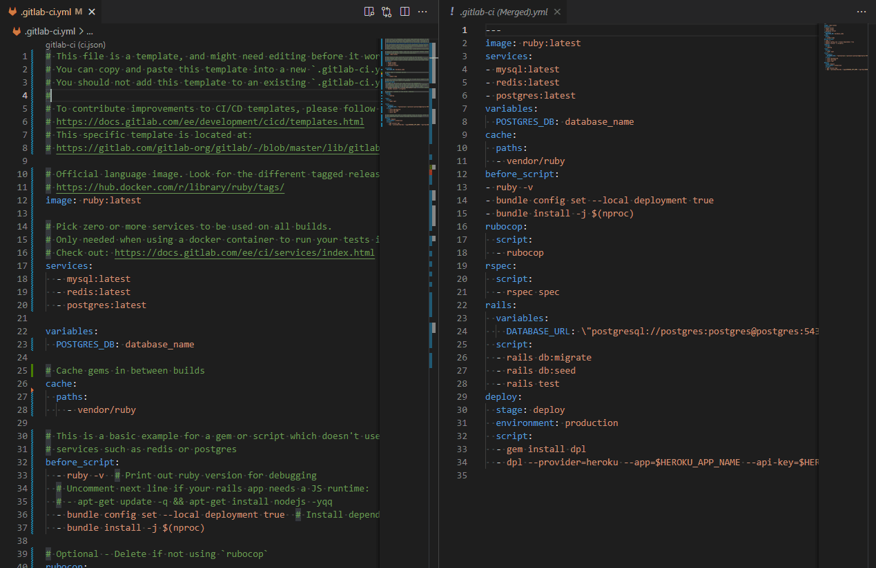 Improved CI/CD integration in VS Code