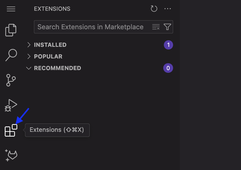 Extension marketplace now available in workspaces